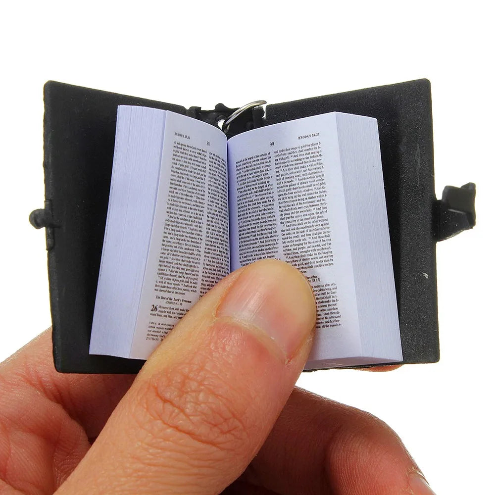 Mini English HOLY BIBLE Keychain - Image 4