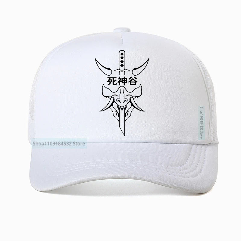 Death God Shinigami Valley Logo Baseball Cap – Adjustable Summer Sports Hat - Image 13