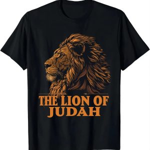 Jesus Lion of Judah T-Shirt – Vintage Christian Streetwear for Men & Women