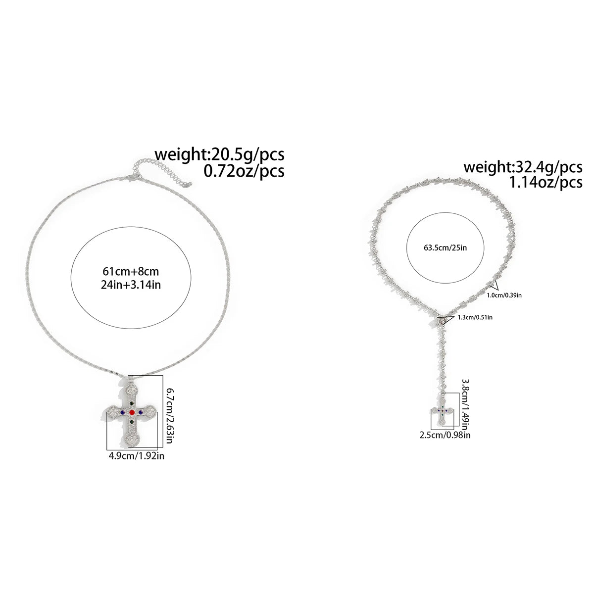 Ingemark Luxury Rhinestone & Imitation Pearl Beads Necklace - Image 6