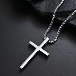 2025 New Christian Virgin Mary & Jesus Cross Necklace – Unisex Religious Pendant Jewelry