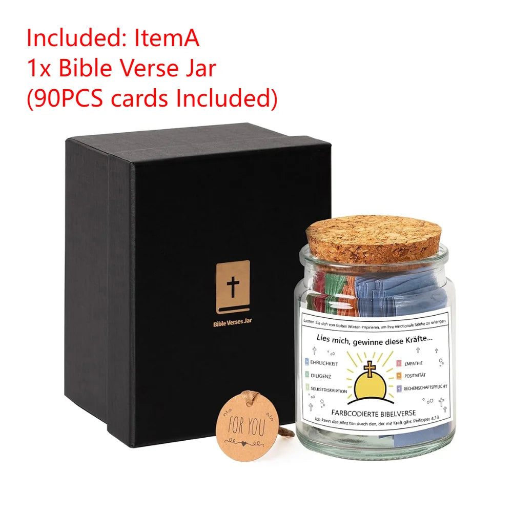 Bible Verse Jar – Spanish & English Scripture Jar for Prayer, Hope & Christian Gifts - Image 7