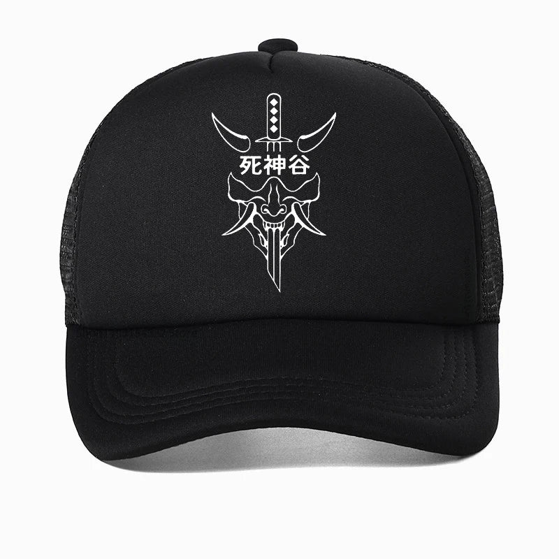 Death God Shinigami Valley Logo Baseball Cap – Adjustable Summer Sports Hat - Image 12