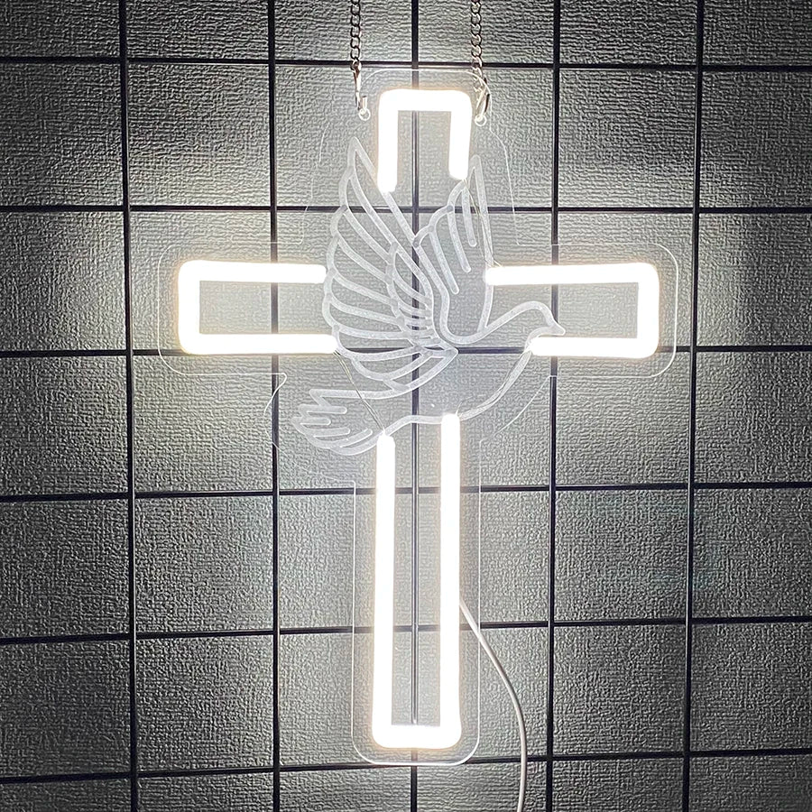 Cross Neon Sign