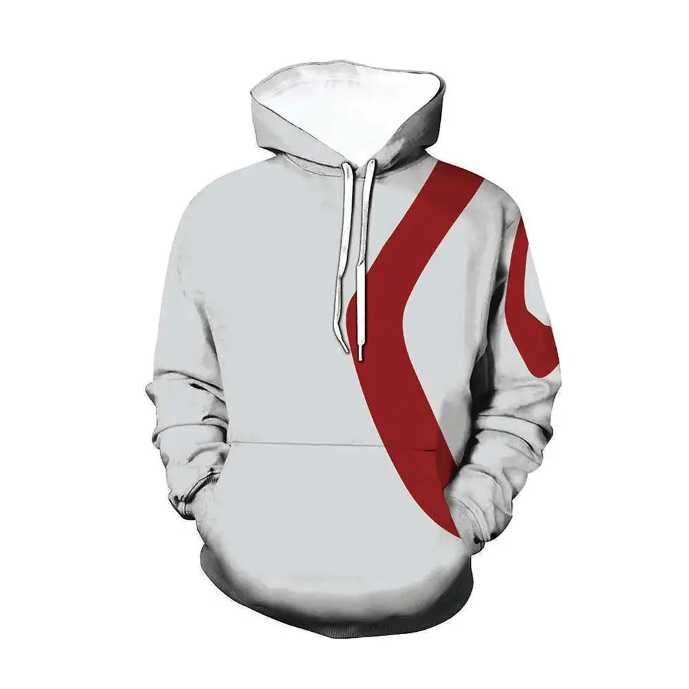Anime God of War Kratos Hoodie – Custom Size Cosplay Jacket & Casual Sportswear - Image 4