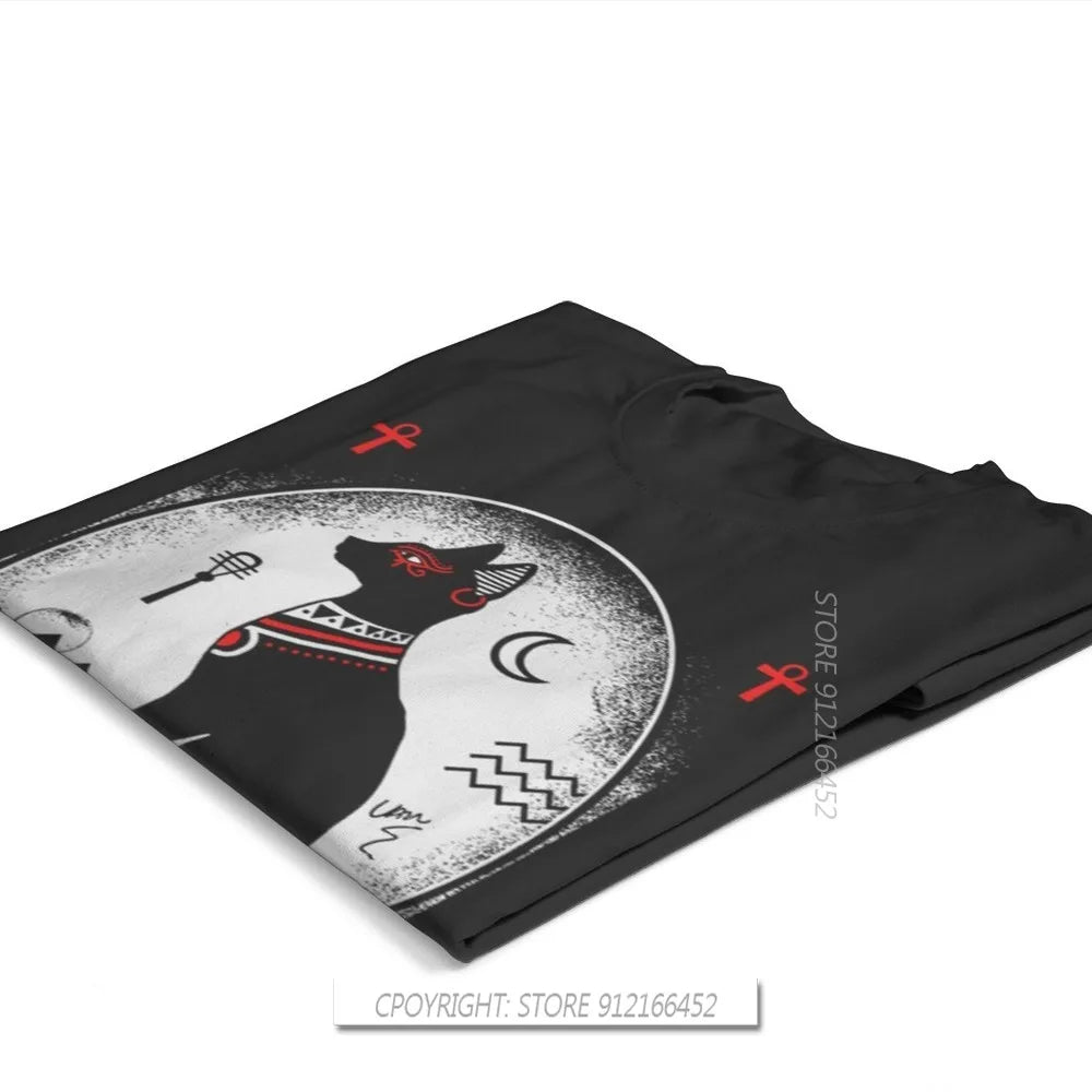 Ancient Egypt Gods T-Shirt – 100% Cotton Men's Top Featuring Atum, Horus, Osiris & Bastet - Image 3